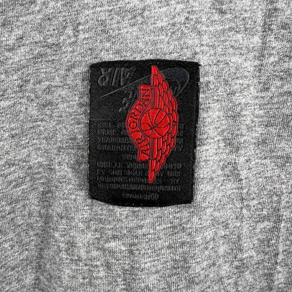 Jordan Tee Jumpman Grey Patch Detail Side Graphic Mens T-Shirt‎ Large